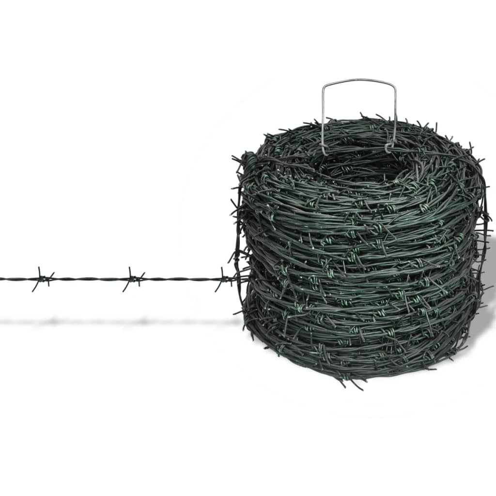 Barbed Wire Entanglement Wire Green Wire Roll