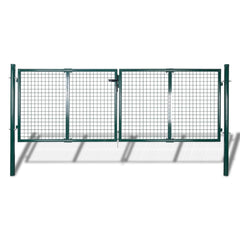 Fence Gate Steel 306x150 cm