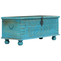 Storage Chest Solid Mango Wood  100x40x41 cm