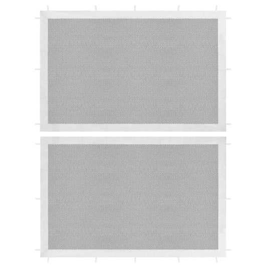 Party Tent Sidewall 2 pcs  and Black Mesh