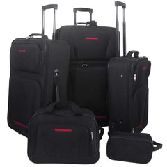 Five Piece Travel Luggage Set