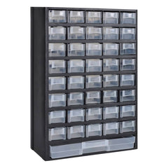 41-Drawer Plastic Storage Cabinet Tool Box