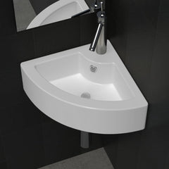 Wash Basin with Overflow 45x32x12.5 cm