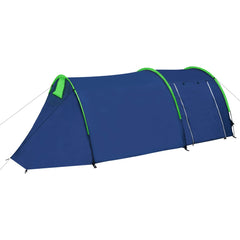 Camping Tent 4 Persons Navy /Green