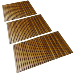 3 pcs Acacia Bath Mat