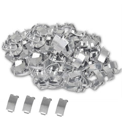 500 Dovetail Clips for Razor Wire Galvanised Steel