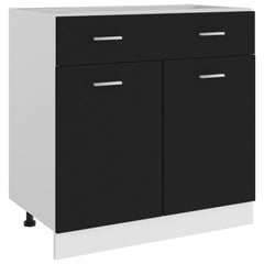 Drawer Bottom Cabinet  80x46x81.5 cm Engineered Wood