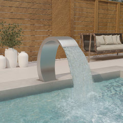 Pool Fountain 22x60x70 cm Stainless Steel 304