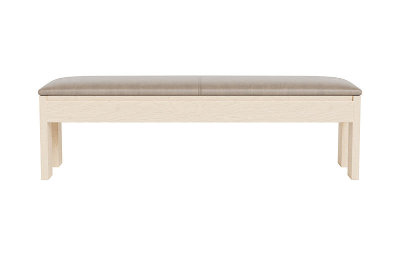 Leather Upholstered Bench with 3-Year Warranty