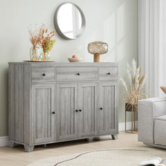 Drawer Chest with Cabinets, 1-Year Warranty