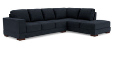 Lounge in Luxury - 5 Seater Sectional Sofa, Fabric Upholstery, and 3-Year Warranty