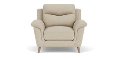 Tranquil Retreat - Single Seater Sofa/Armchair, Fabric Upholstery, and 3-Year Warranty